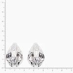серебряные серьги без камней 57206714